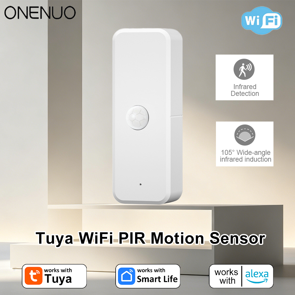 Smart Home Security - Nowy czujnik ruchu PIR WiFi Tuya,