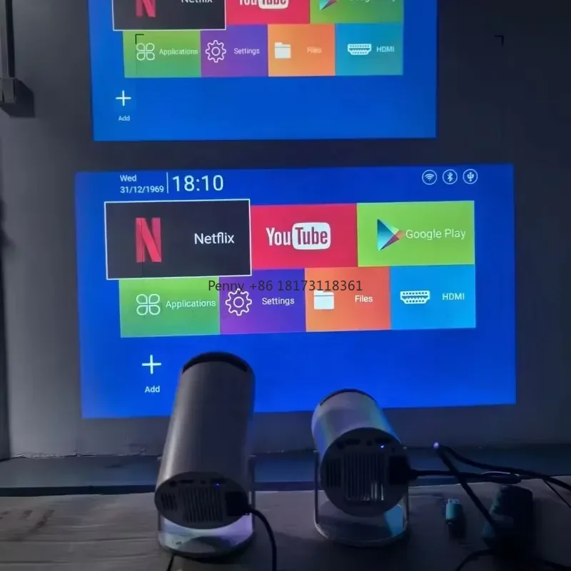 Smart Home Miniature - Najnowszy inteligentny projektor HY300 Pro z