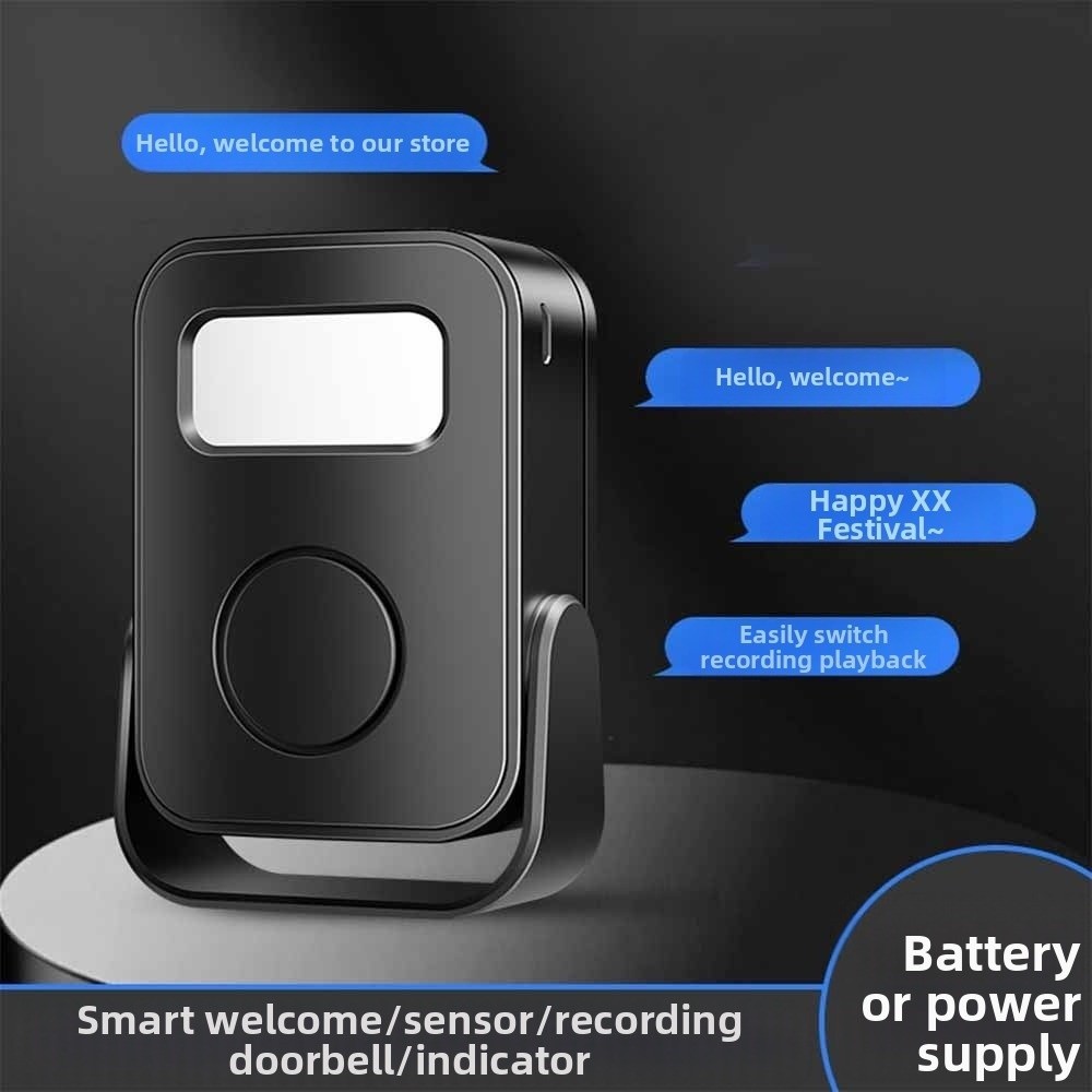 Wireless Door Sensor - Czujnik podczerwieni, inteligentny dzwonek powitalny z