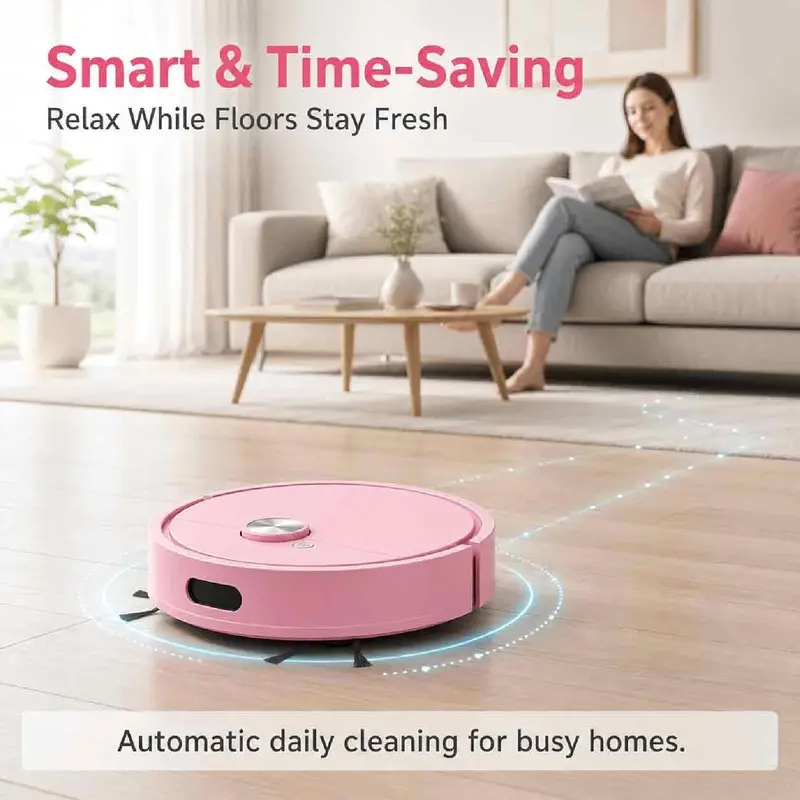 Smart Home Usb - Robot odkurzający 3 w 1 z