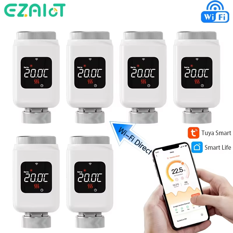 Smart Home Yasmina - Tuya Smart WiFi termostatyczny zawór grzejnikowy
