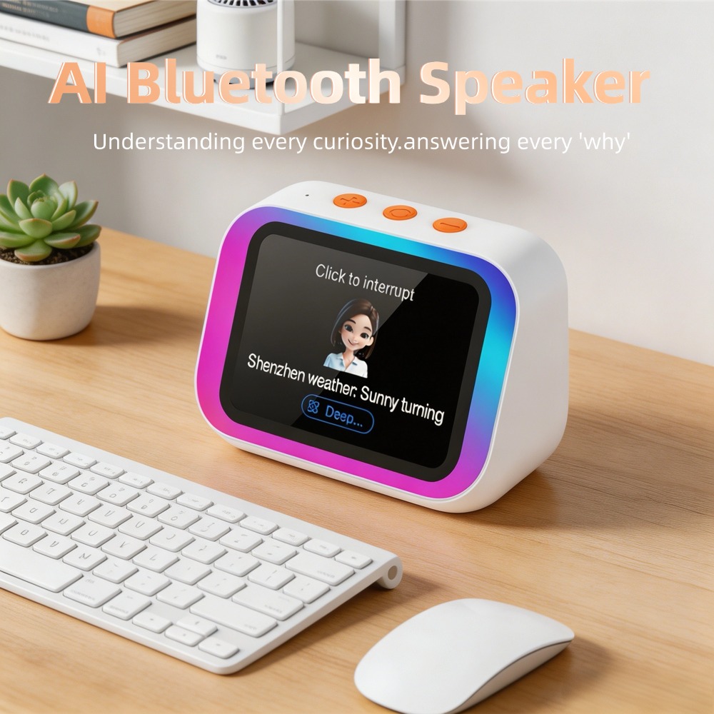 Smart Home Security - Głośnik Bluetooth AI 5.4, asystent głosowy