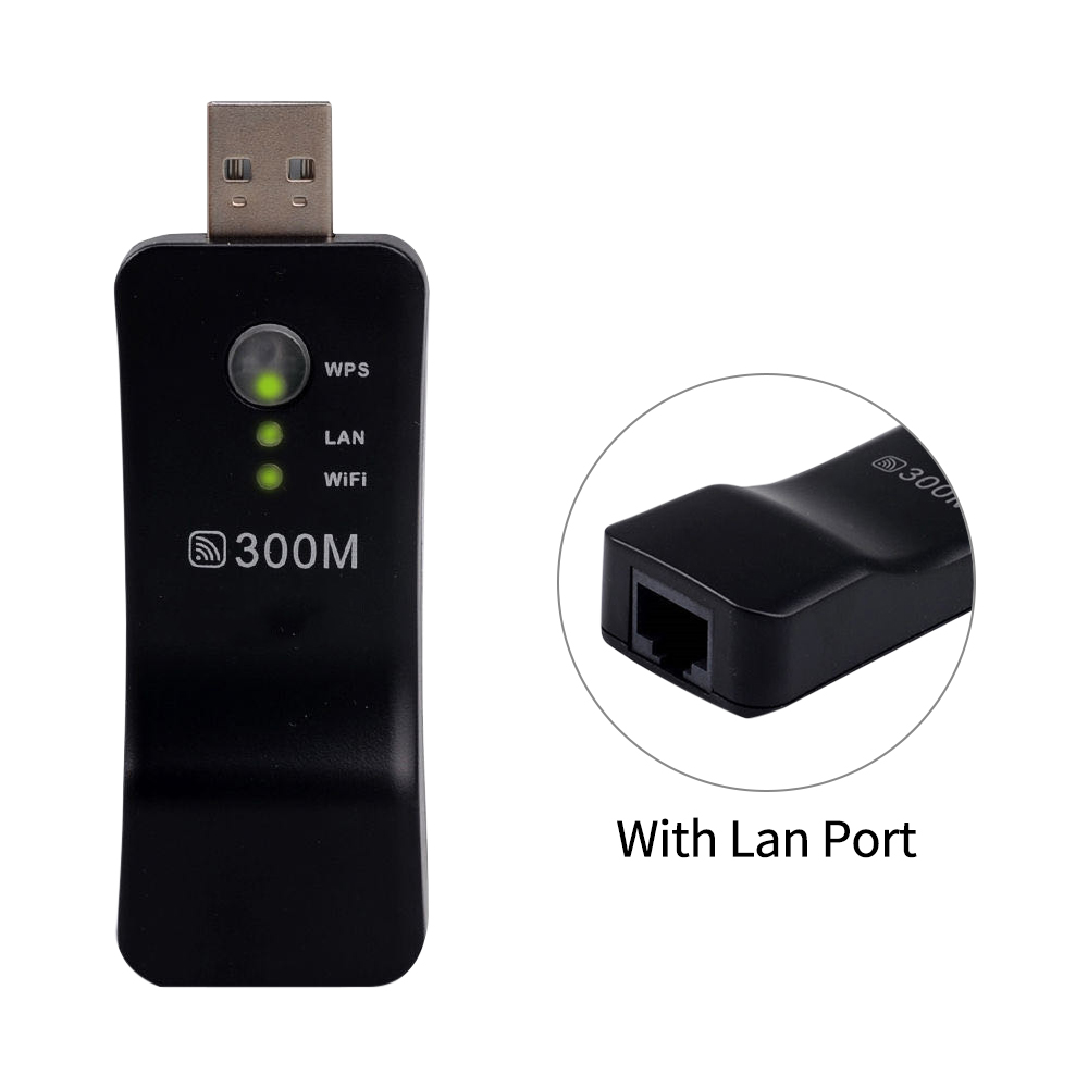 Smart Home Samsung - Uniwersalny bezprzewodowy adapter sieciowy USB WiFi