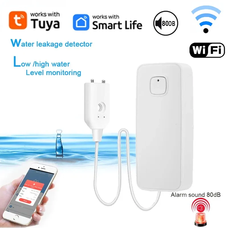 Smart Home Notifications - Tuya Smart Home WiFi Detektor wycieku