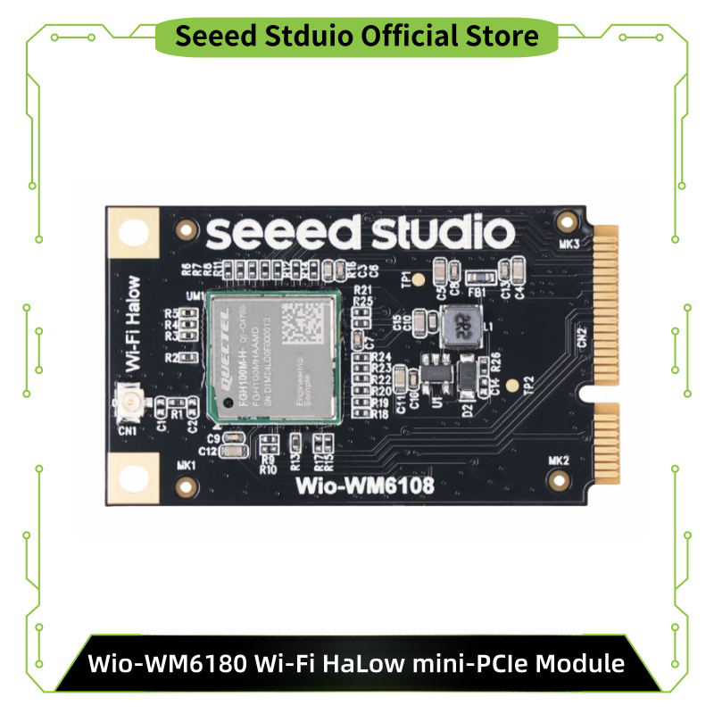 Smart Home Miniature - Moduł Wi-Fi HaLow Mini PCIe Wio-WM6108