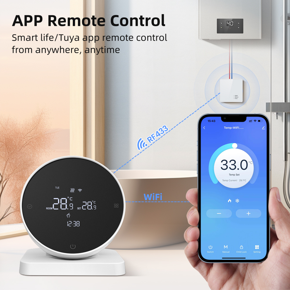 AVATTO WiFi Inteligentny Termo – Smart Home Yasmina recenzja i cena