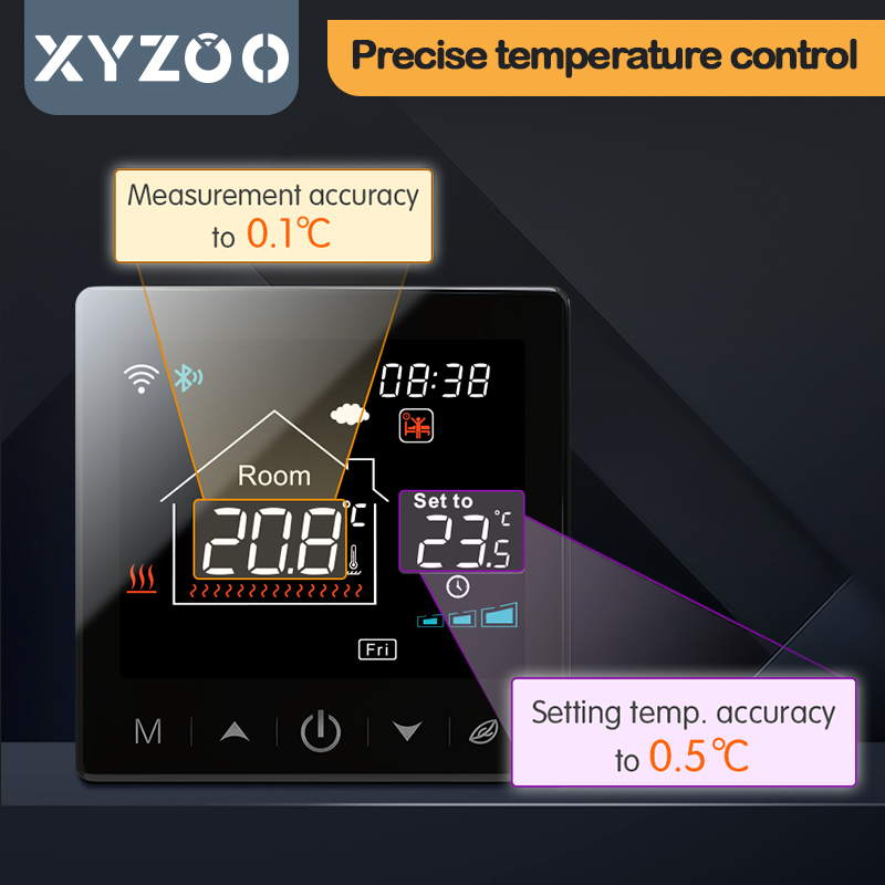 Bezprzewodowy termostat WiFi T – Smart Home Yasmina recenzja i cena