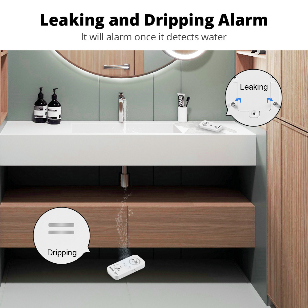 KERUI Bezprzewodowy czujnik wo – Wifi Water Leak Detector recenzja i cena