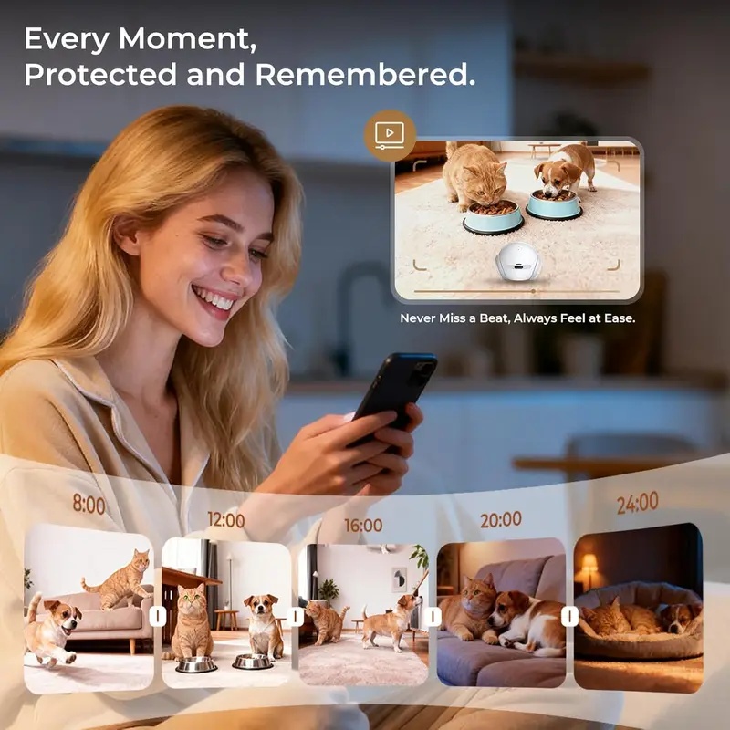 Przenośny wewnętrzny robot-kam – Smart Home Security recenzja i cena
