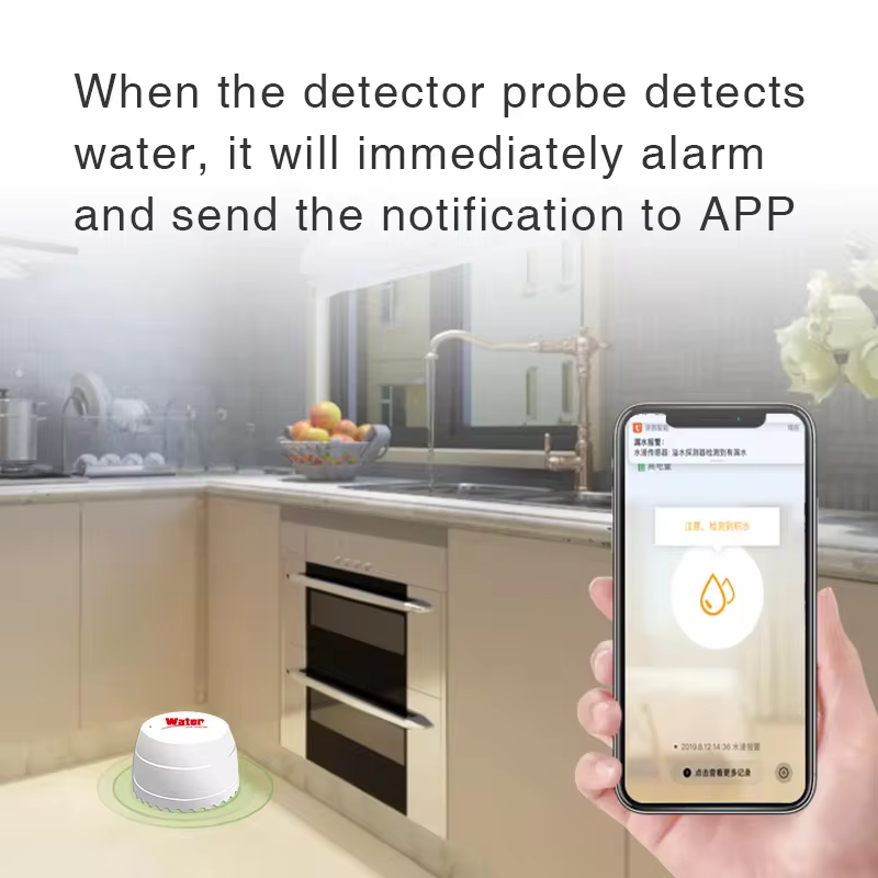 Tuya WiFi Detektor wycieku wod – Wifi Water Leak Detector recenzja i cena