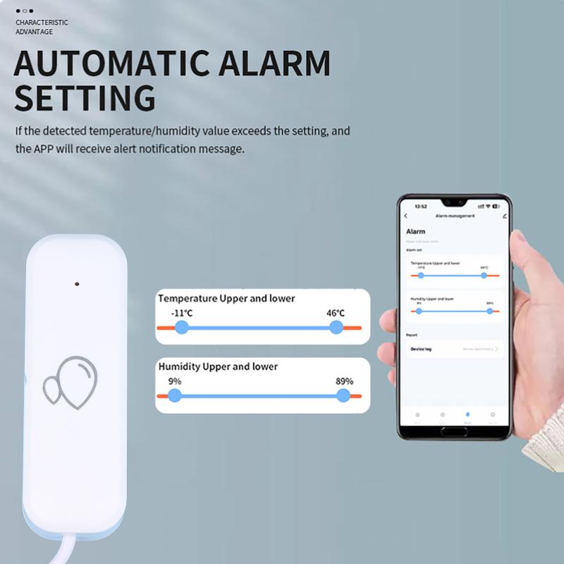 (HBA12) WiFi Czujnik Wycieku W – Wifi Water Leak Detector recenzja i cena