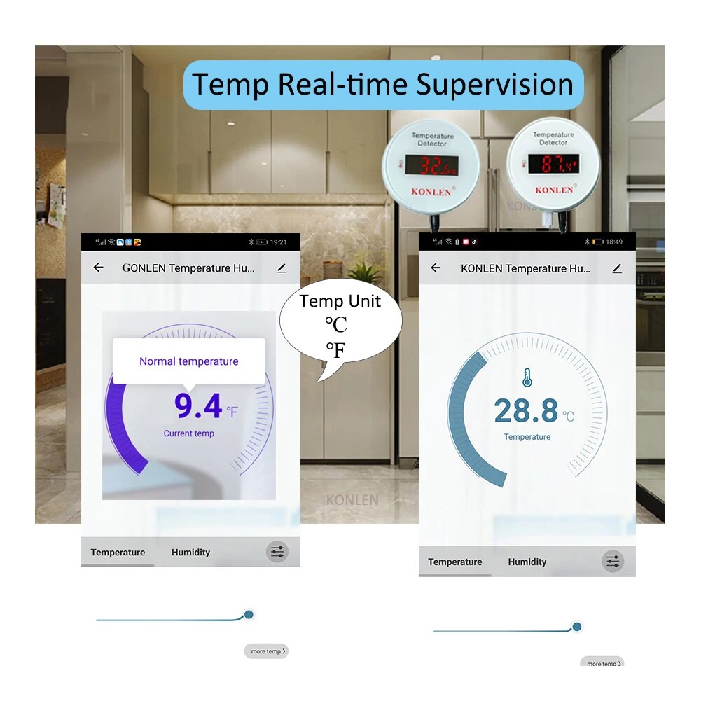 KONLEN Tuya Wifi czujnik tempe – Smart Home Yasmina recenzja i cena