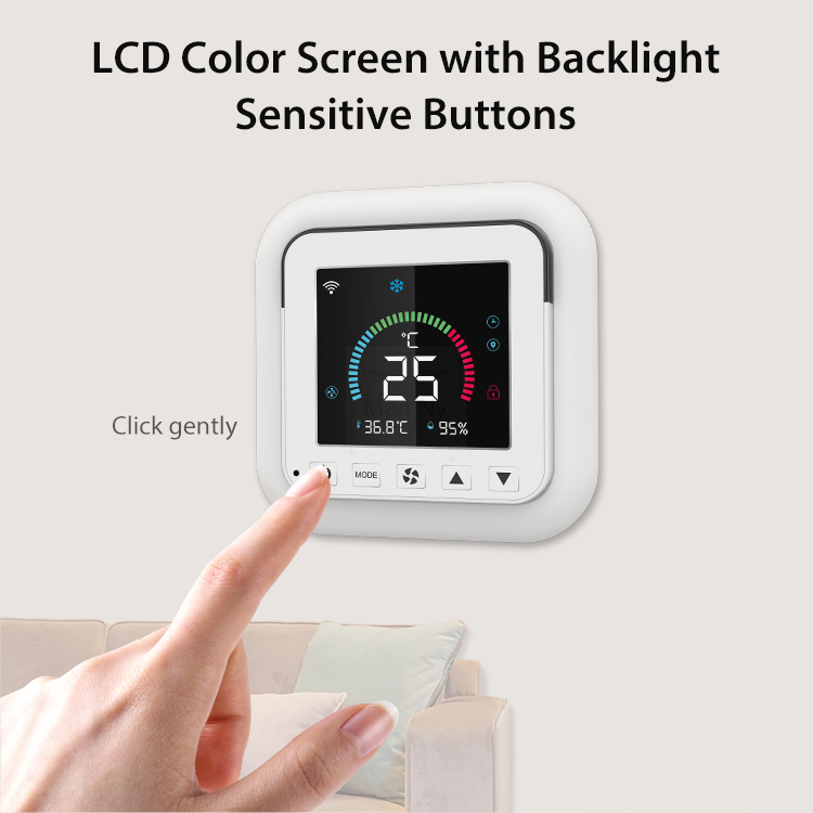 Inteligentny termostat MANHOT  – Smart Home Yasmina recenzja i cena