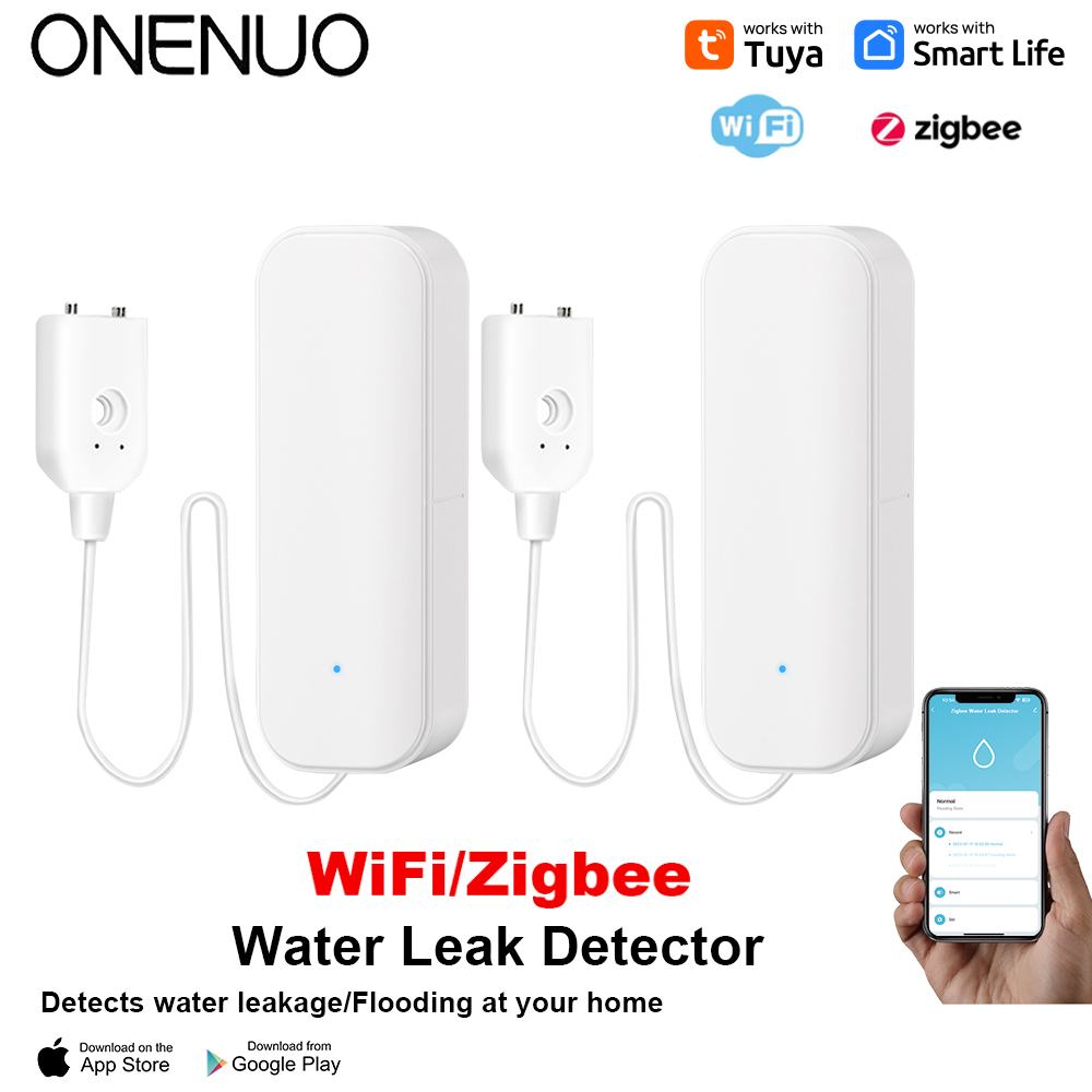 WiFi/Zigbee czujnik wody Tuya  – Wifi Water Leak Detector recenzja i cena