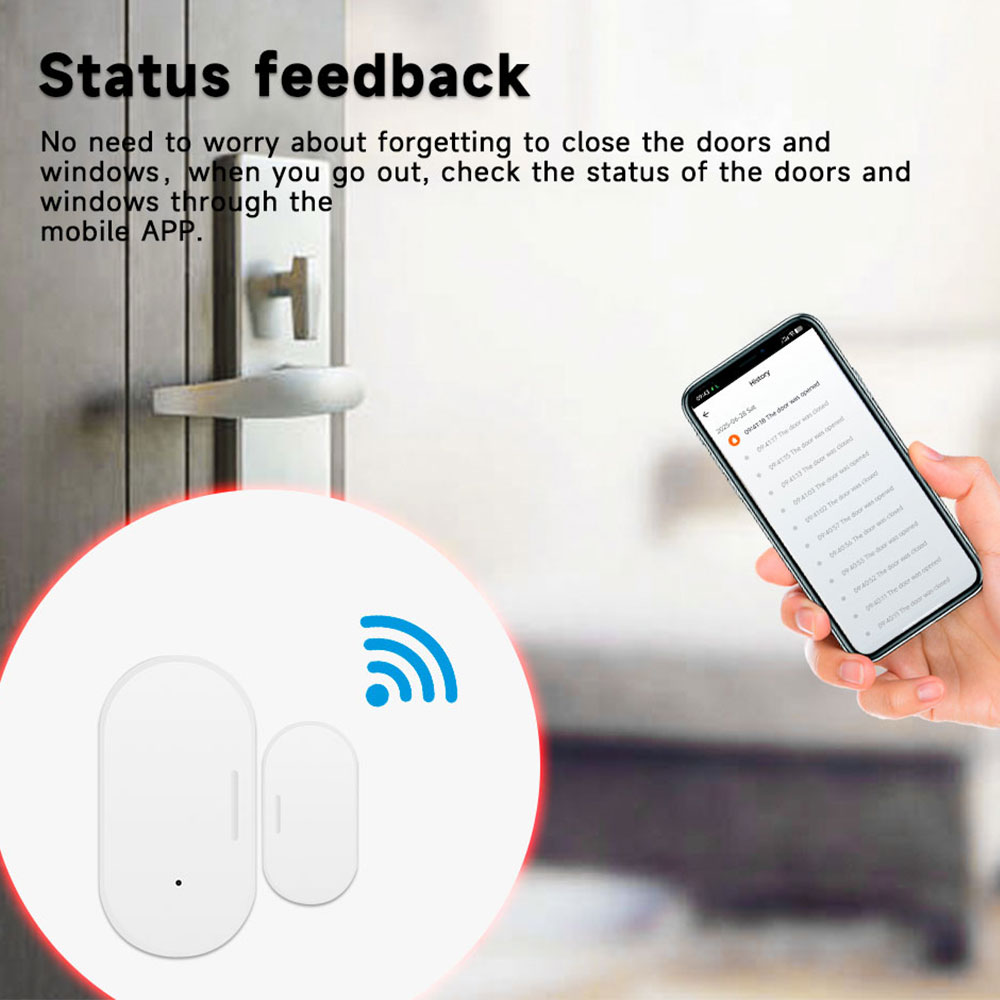 Czujnik otwarcia drzwi/okien Z – Smart Home Miniature recenzja i cena