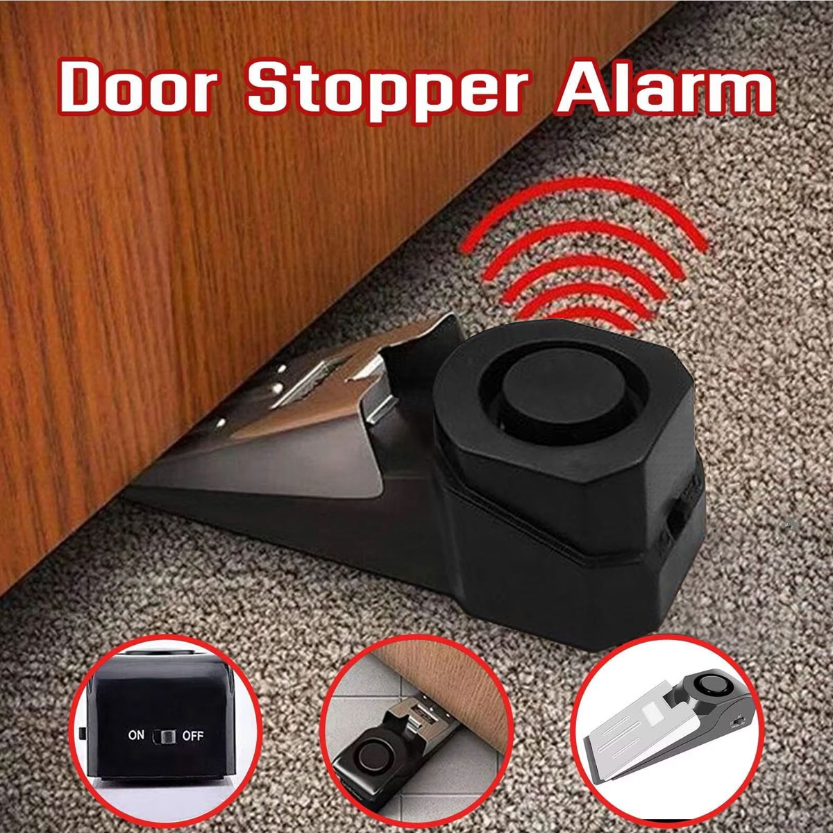 Bezprzewodowy alarm do drzwi 1 – Wireless Door Sensor recenzja i cena