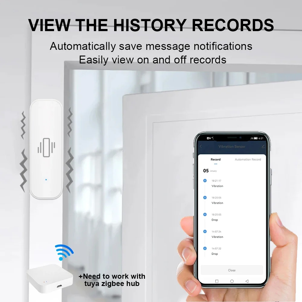 Inteligentny czujnik wibracji  – Smart Home News recenzja i cena