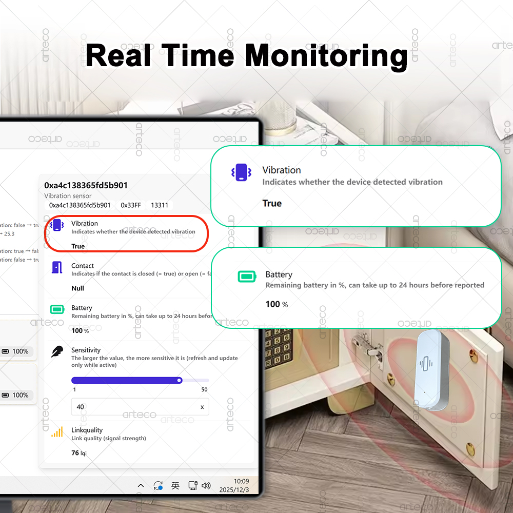 Inteligentny czujnik wibracji  – Smart Home News recenzja i cena