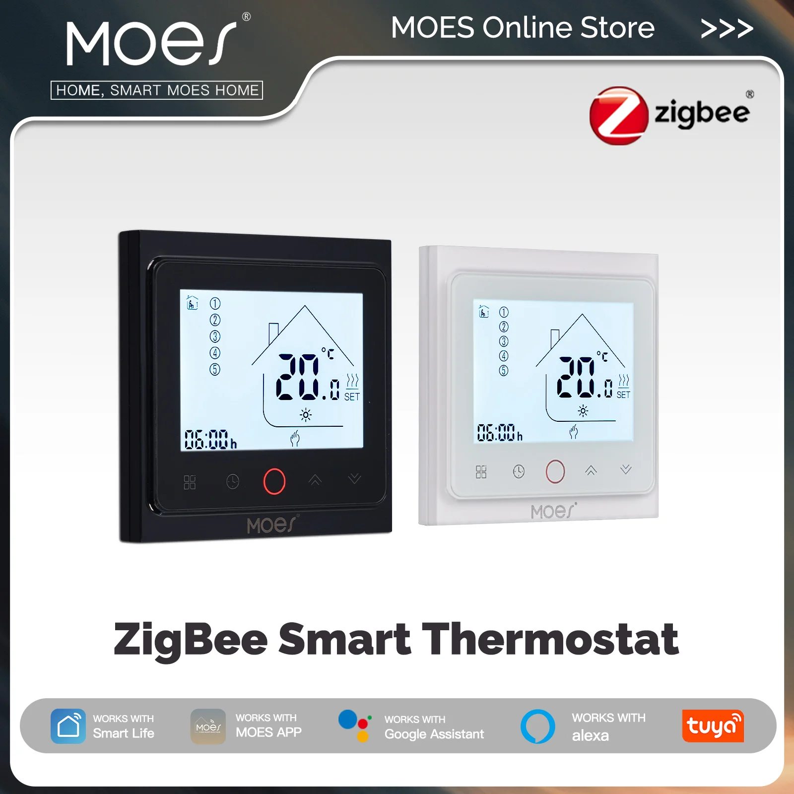 MOES Tuya ZigBee inteligentny  – Smart Home Yasmina recenzja i cena