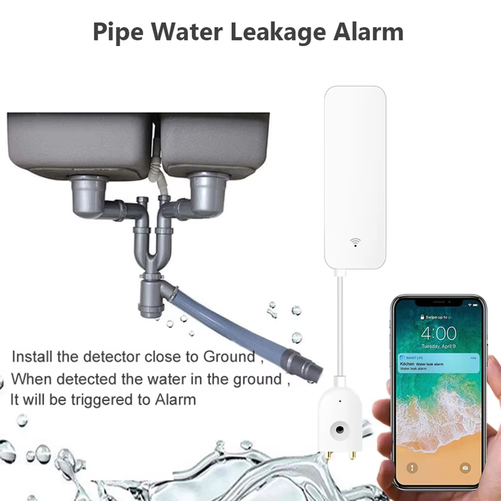 Czujnik wycieku wody ZigBee Wi – Wifi Water Leak Detector recenzja i cena