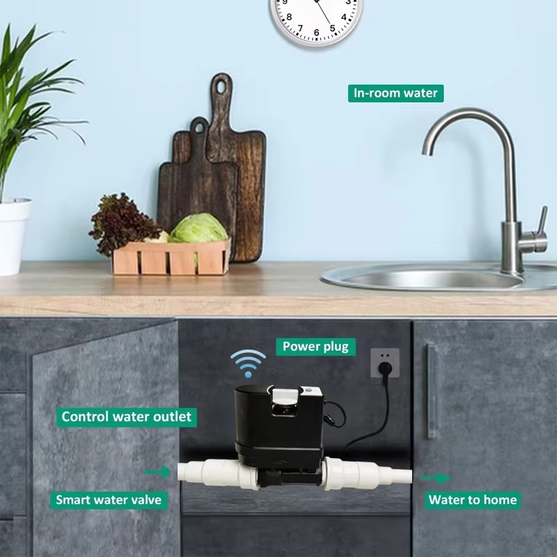 Inteligentny zawór wodny WiFi  – Wifi Water Leak Detector recenzja i cena