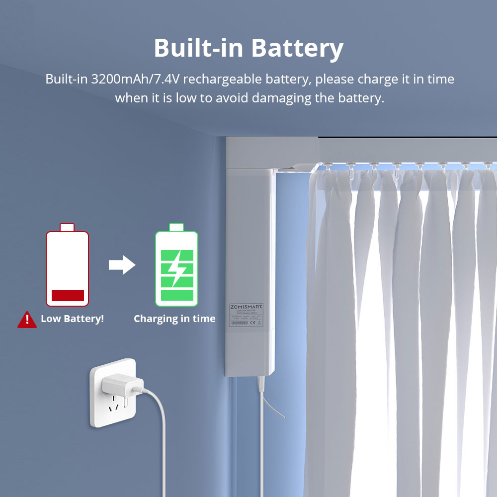 Zemismart Tuya Zigbee Akumulat – Curtain Motor recenzja i cena