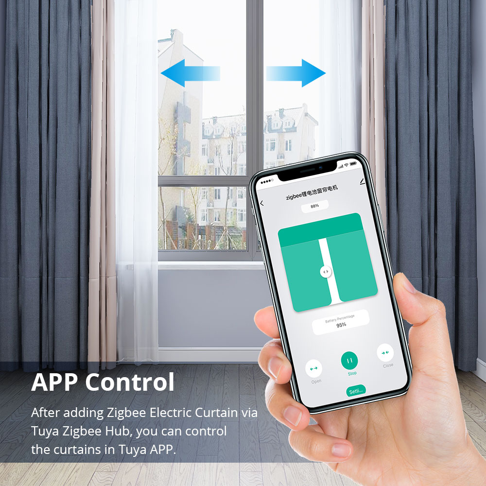 Zemismart Tuya Zigbee Akumulat – Curtain Motor recenzja i cena