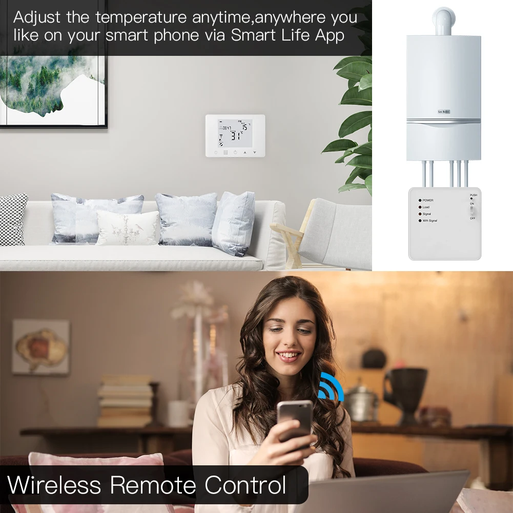 Inteligentny termostat WiFi Wi – Smart Home Yasmina recenzja i cena