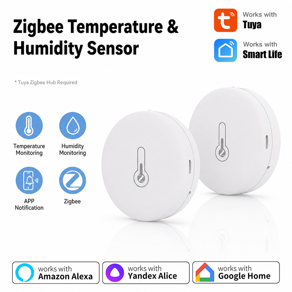 Czujnik temperatury i wilgotno – Smart Home Miniature recenzja i cena