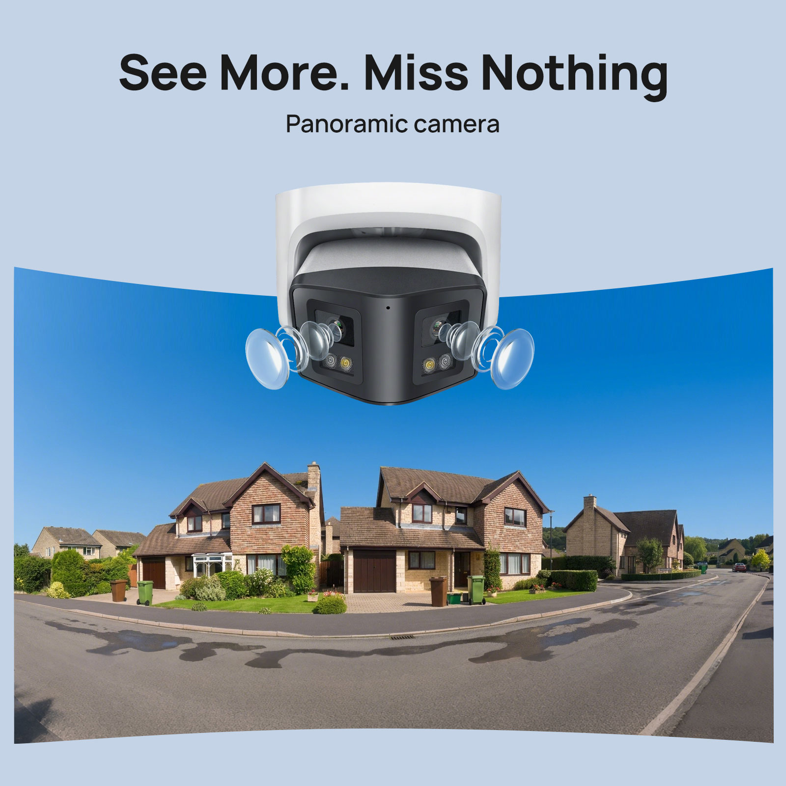 Kamera IP panoramiczna Vikylin – Smart Home Notifications recenzja i cena