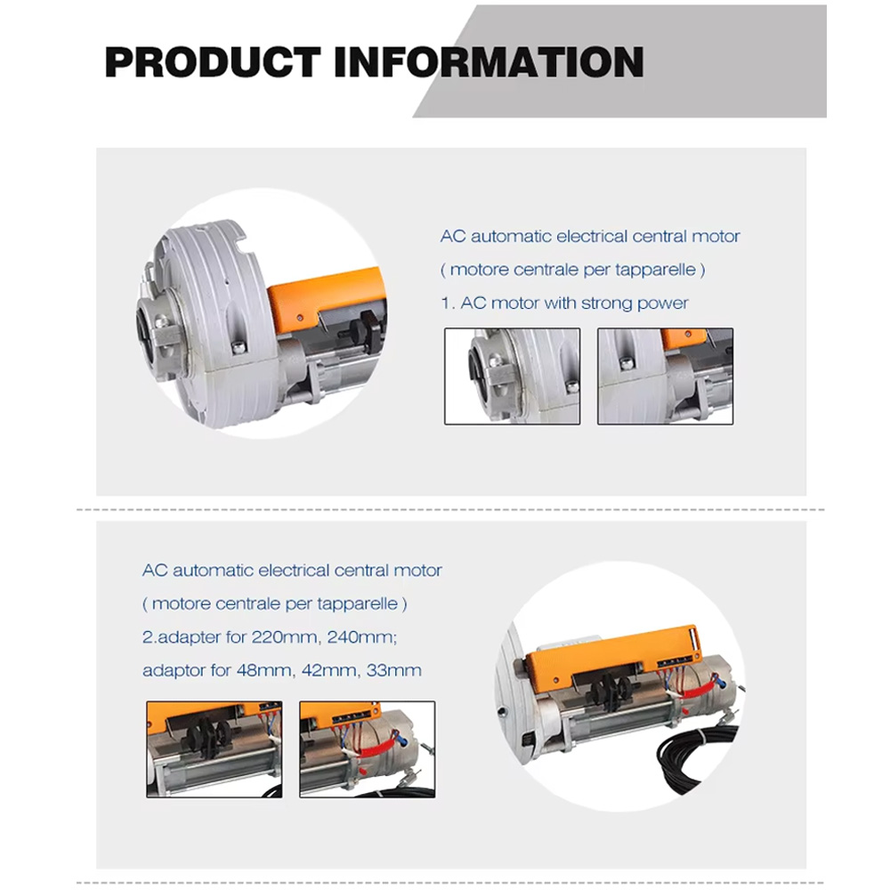 F160E Centralny silnik do role – Curtain Motor recenzja i cena