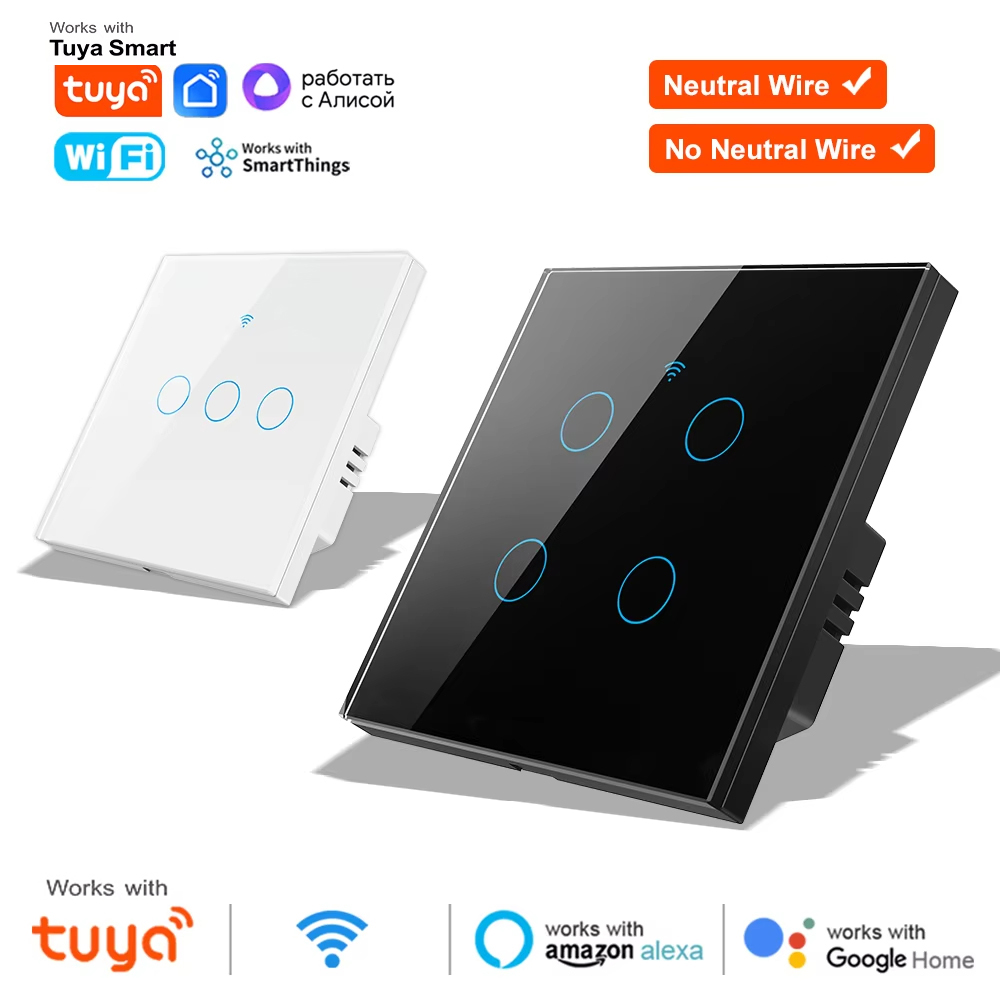 1 2 3 4 Gang WiFi RF 433mhz Do – Smart Home Security recenzja i cena