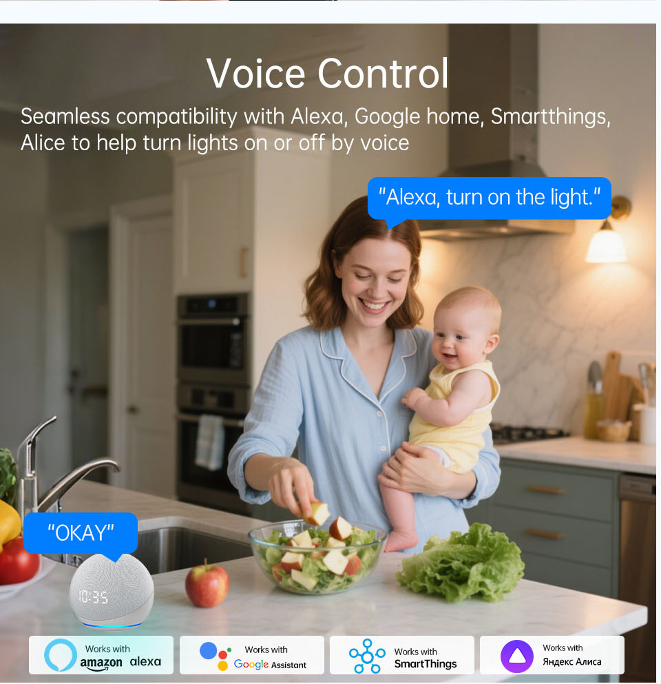1 2 3 4 Gang WiFi RF 433mhz Do – Smart Home Security recenzja i cena