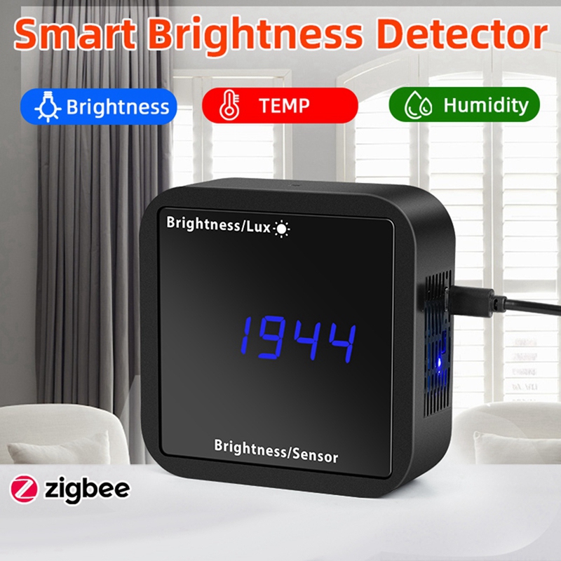 Czujnik światła Tuya ZigBee z  – Smart Home Security recenzja i cena