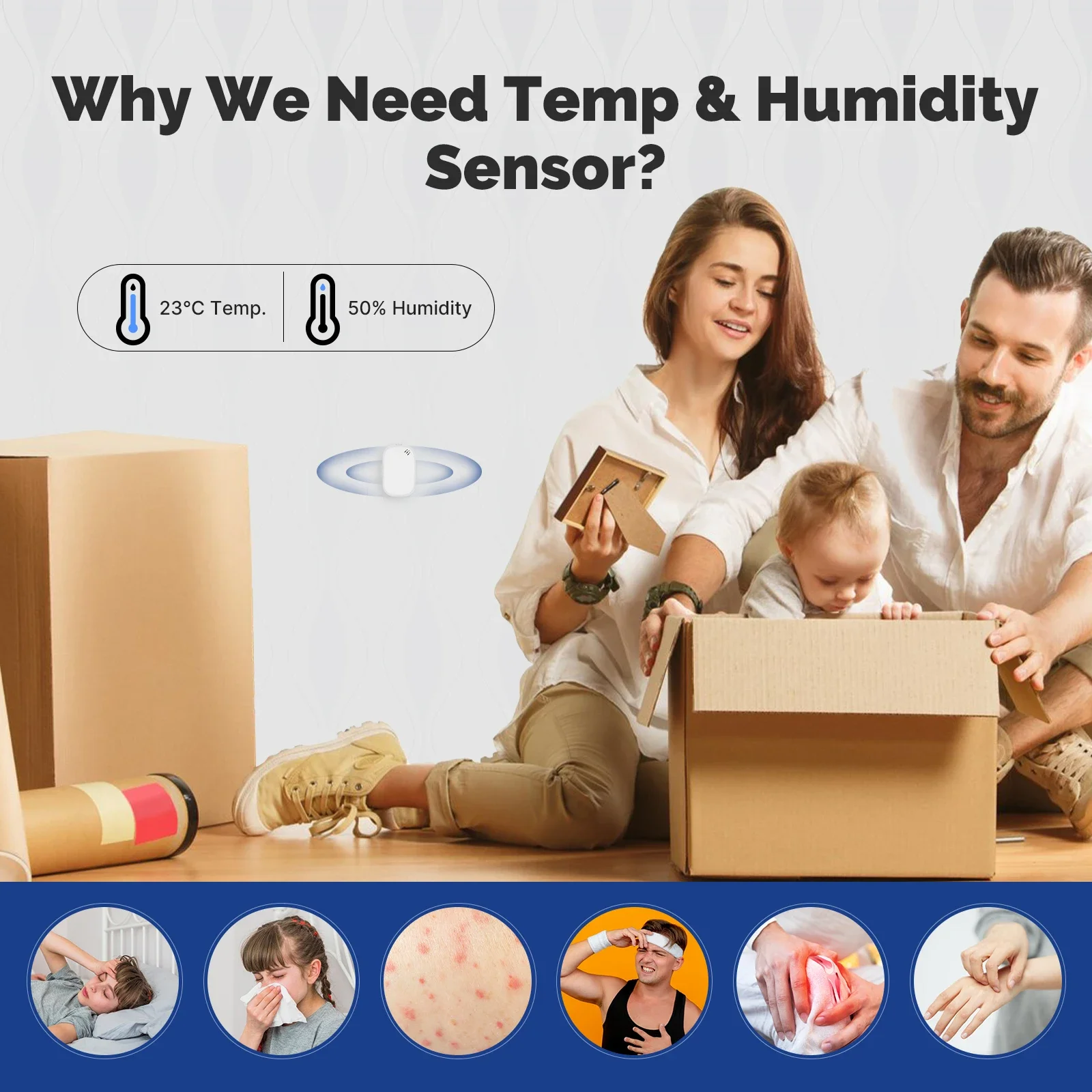 Czujnik temperatury i wilgotno – Smart Home News recenzja i cena