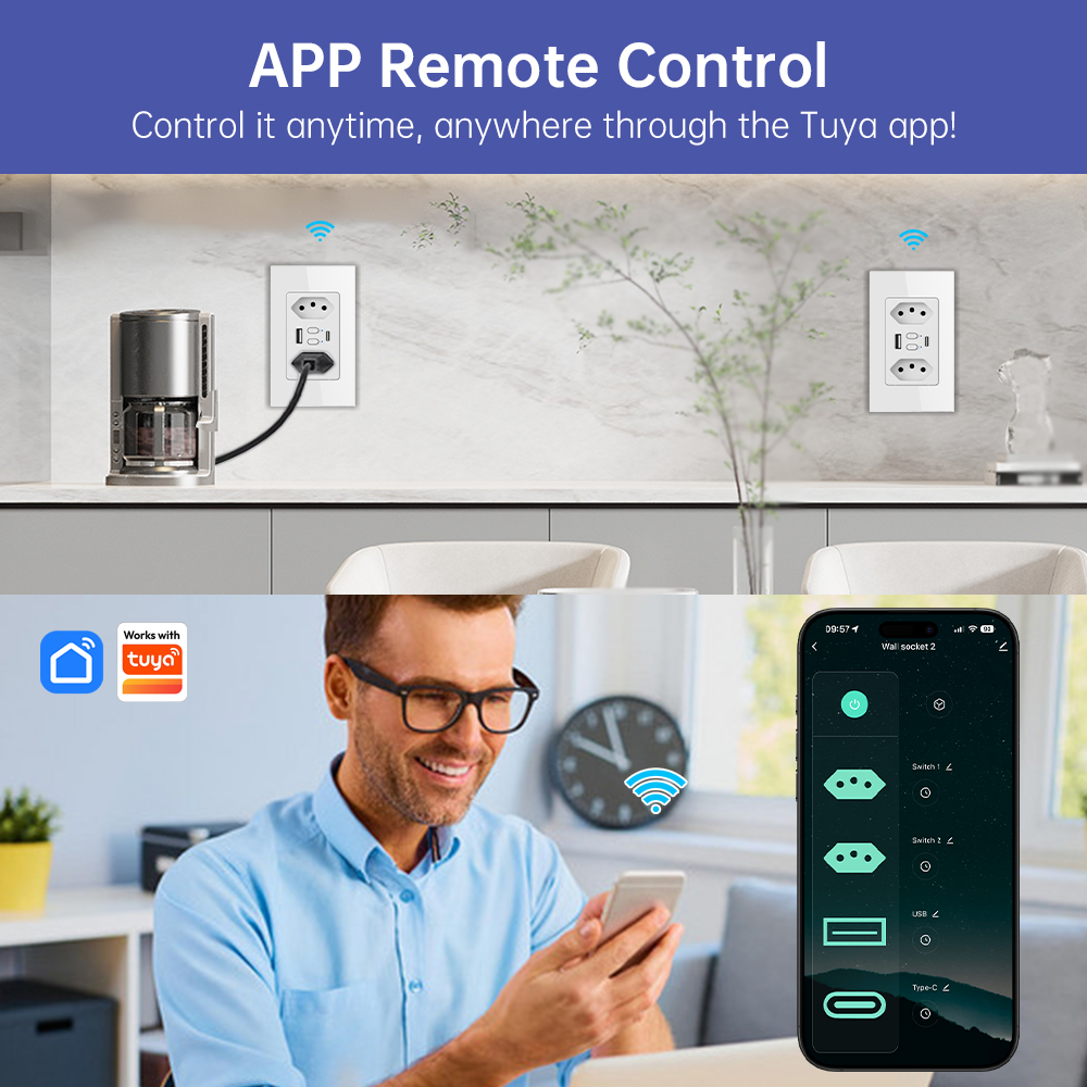 Inteligentne gniazdko WiFi MAN – Smart Home Technology recenzja i cena