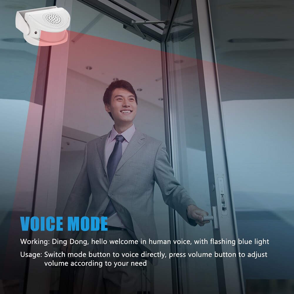 FUERS bezprzewodowy dzwonek po – Wireless Door Sensor recenzja i cena