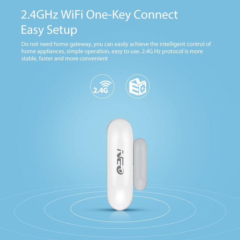 Inteligentny bezprzewodowy czu – Wireless Door Sensor recenzja i cena