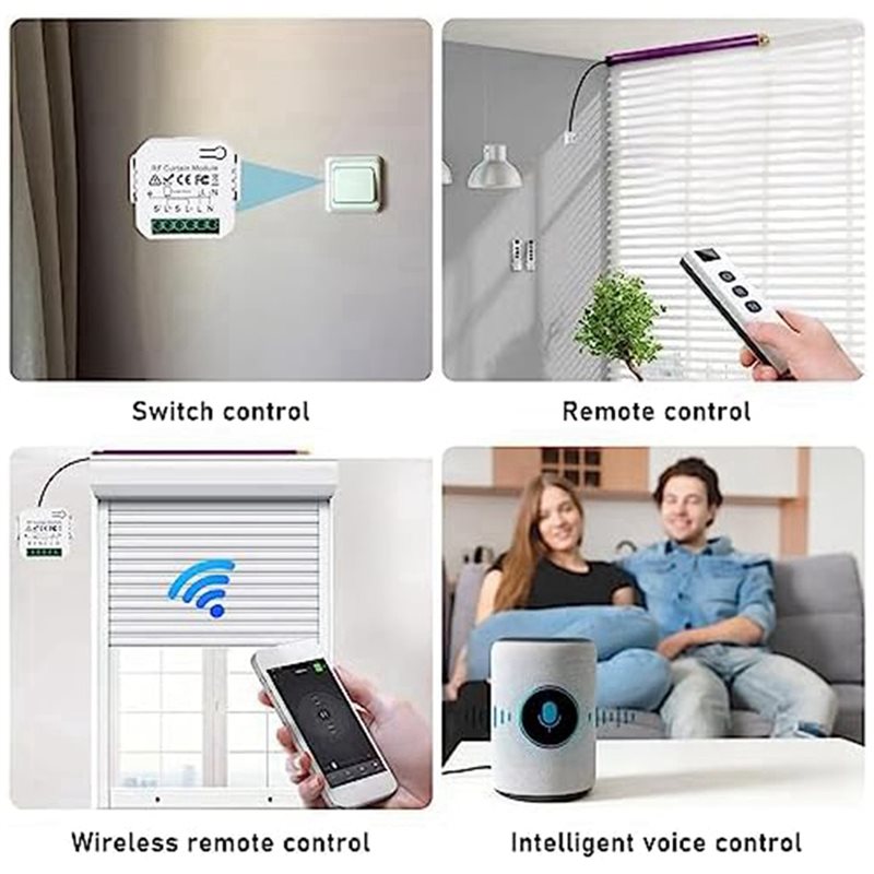 LICE-3X – inteligentny przełąc – Curtain Motor recenzja i cena