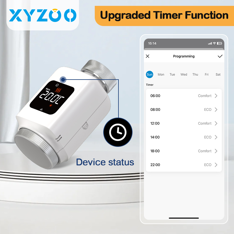 Tuya Smart WiFi Zigbee TRV zaw – Smart Home Yasmina recenzja i cena
