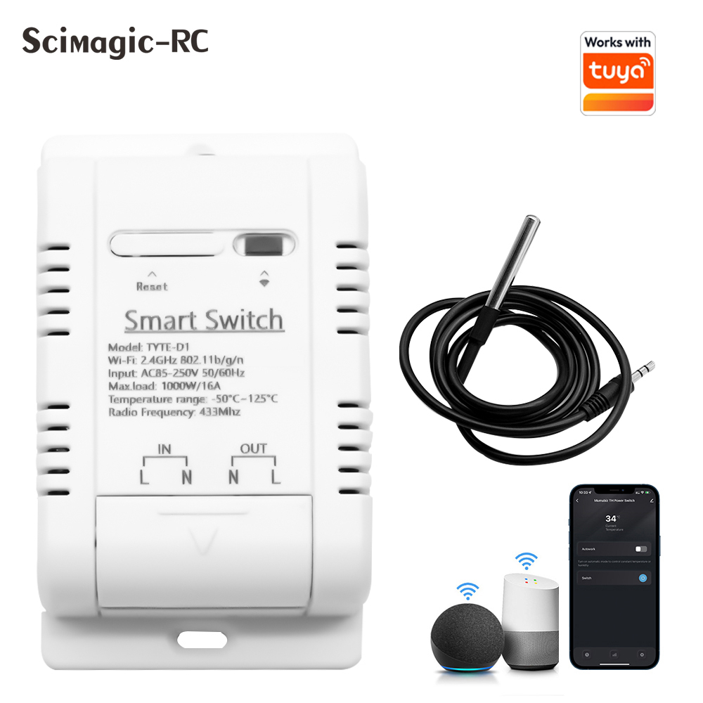 Inteligentny przełącznik tempe – Smart Home Yasmina recenzja i cena