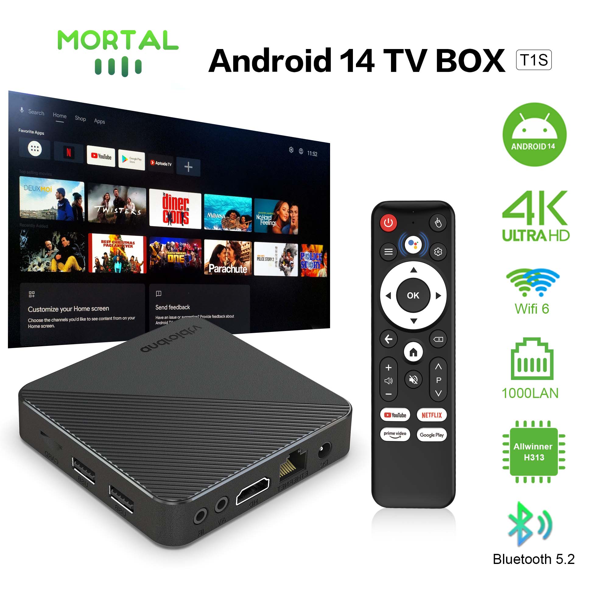 Android14 Smart Home Theater T – Smart Home Youtube recenzja i cena