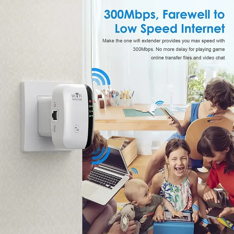 Wzmacniacz sygnału WiFi 300Mbp – Smart Home Router recenzja i cena
