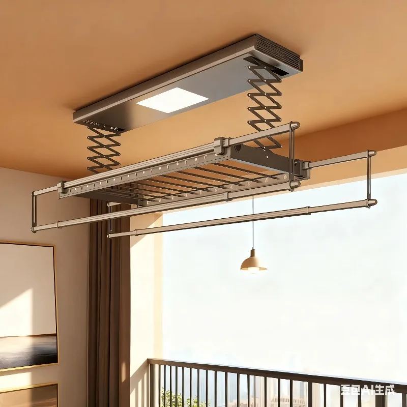 Nowy elektryczny wieszak do pr – Smart Home Laundry recenzja i cena